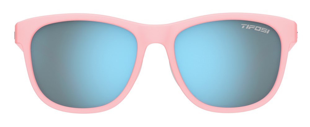 TIFOSI SWANK satinierte Kristall-Rouge-Gläser (1 rauchhelles blaues Glas, 11,2 % Lichtdurchlässigkeit)