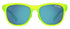 TIFOSI SWANK Satin Electric Green Gläser (1 Smoke Bright Blue Glas 11,2 % Lichtdurchlässigkeit)