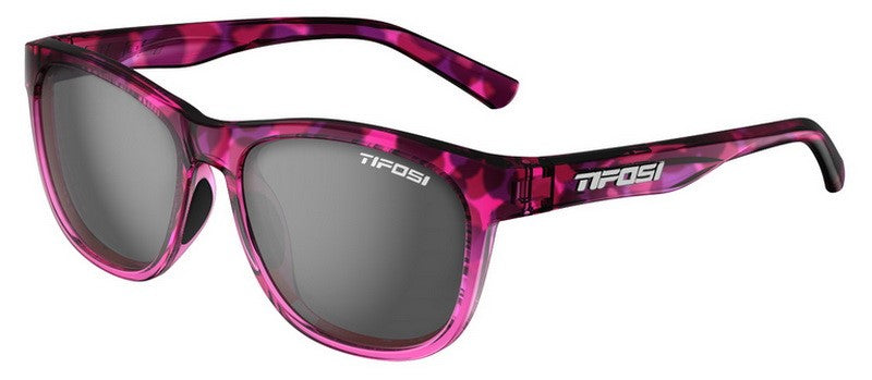 TIFOSI SWANK rosa Konfettigläser (1 Rauchglas 15,4 % Lichtdurchlässigkeit)