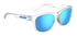 TIFOSI SWANK CLARION POLARISIERTE satinierte klare Gläser (1 Clarion Blue-Glas 15,4 % Lichtdurchlässigkeit)