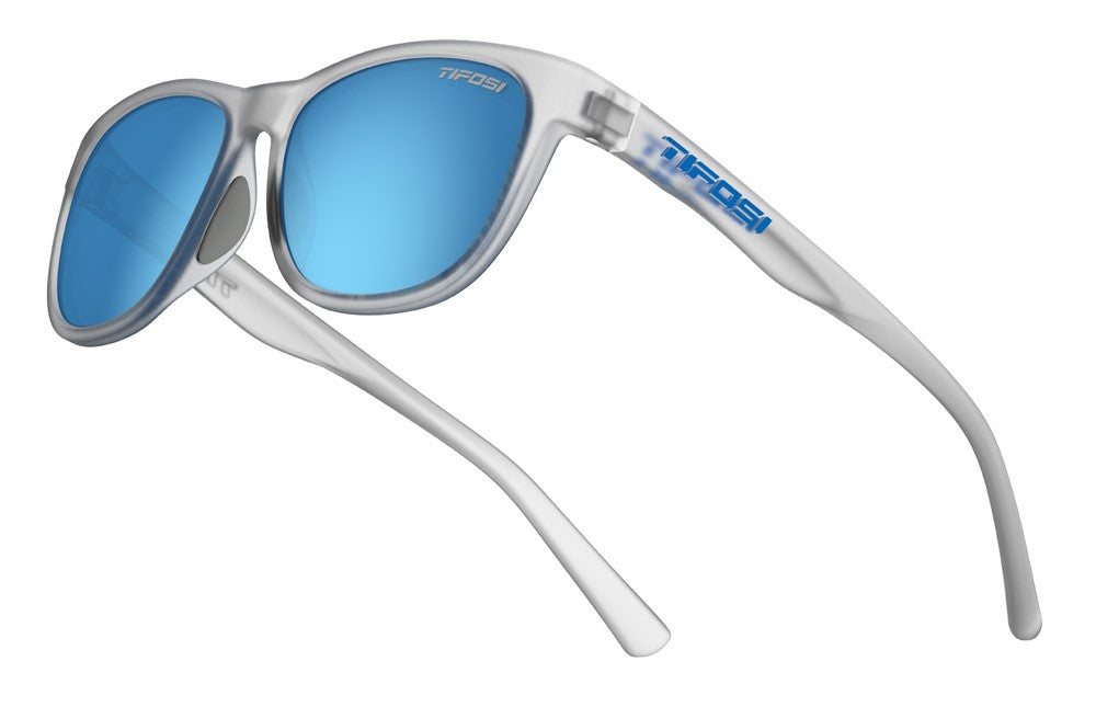 TIFOSI SWANK CLARION POLARISIERTE satinierte klare Gläser (1 Clarion Blue-Glas 15,4 % Lichtdurchlässigkeit)