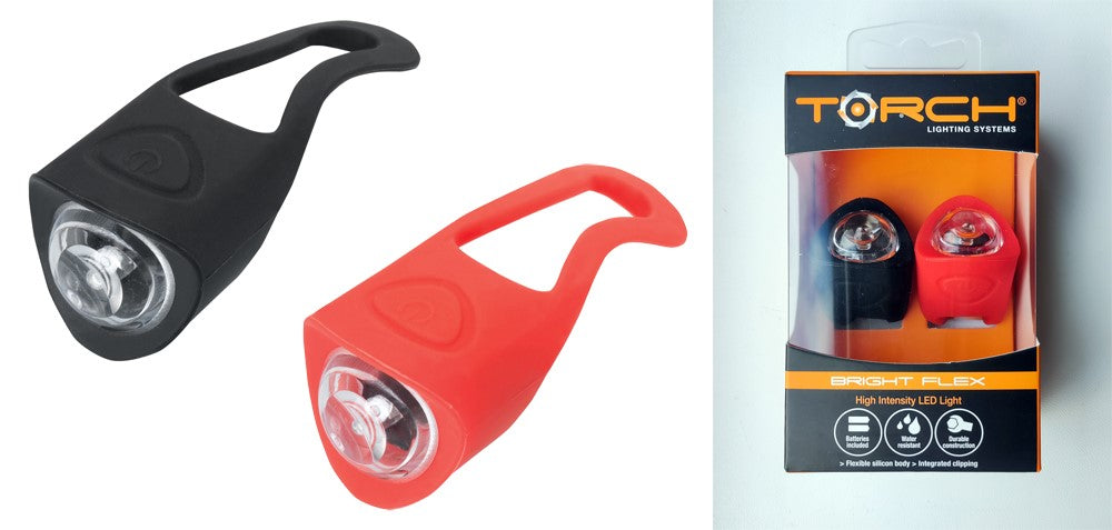 TASCHENLAMPEN-ZYKLUSLICHT-SET WEISS BRIGHT SPOT FLEX + RÜCKSTÜCK BRIGHT SPOT FLEX
