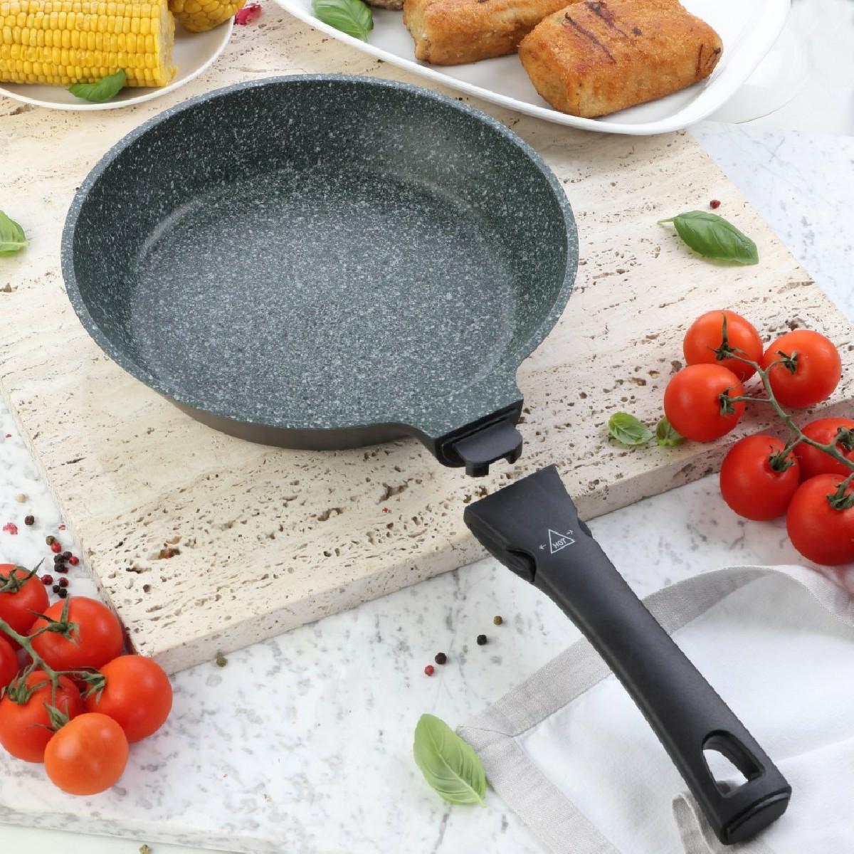 TIROSS GRANITPFANNE 26 cm TS-1444 ABNEHMBARER GRIFF
