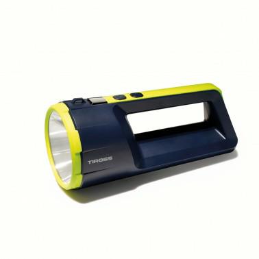 TIROSS WIEDERAUFLADBARE LED-TASCHENLAMPE 5W+6W