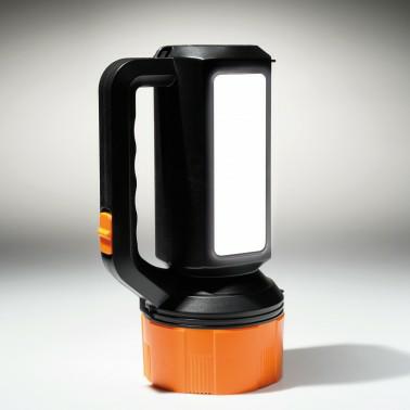 TIROSS WIEDERAUFLADBARE TASCHENLAMPE 3W LED+24W LED