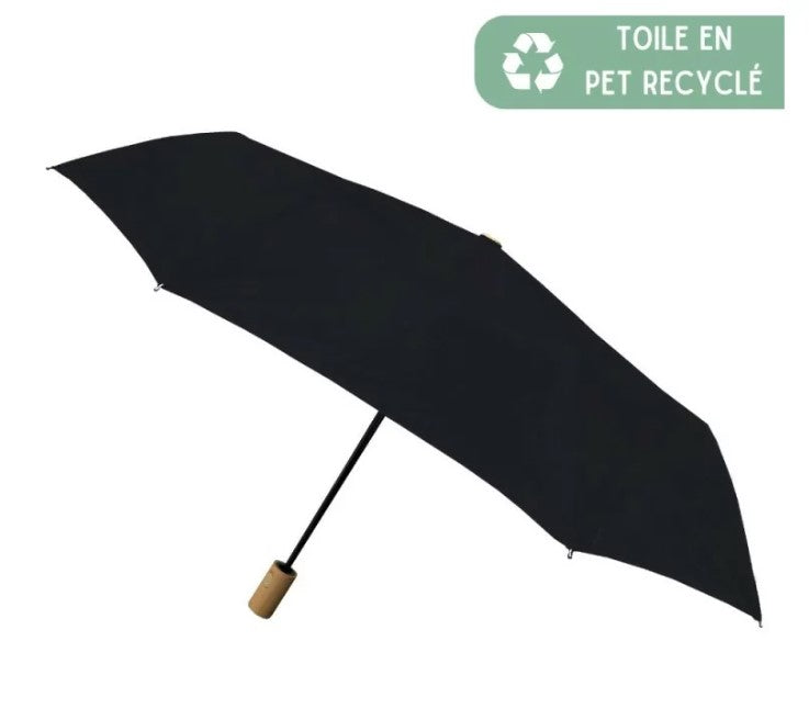 SMATI Klappschirm ECO automatisch schwarz