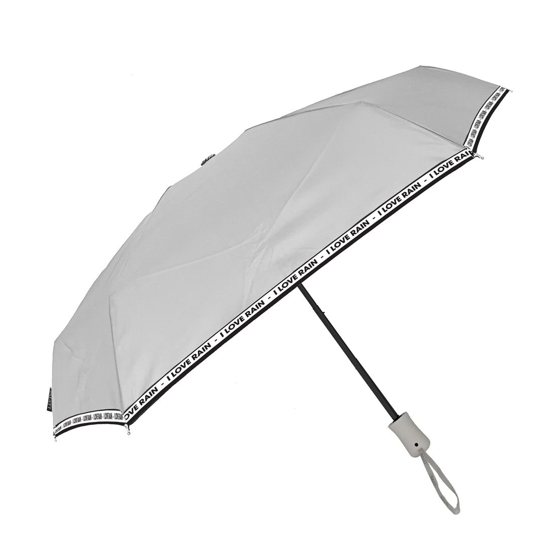SMATI Klappschirm ICH LIEBE REGEN automatisch