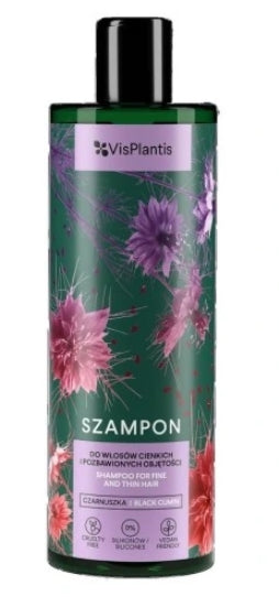 VISPLANTIS - VisPlantis Schwarzkümmel-Haarshampoo, 400 ml