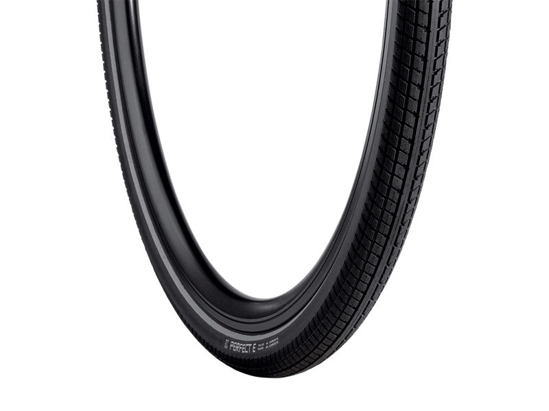 VREDESTEIN Perfect E-Trekking E-Bike/Trekkingreifen, 26x1,75 (47-559), Draht, Pannenschutzeinlage, Schwarz + Reflex
