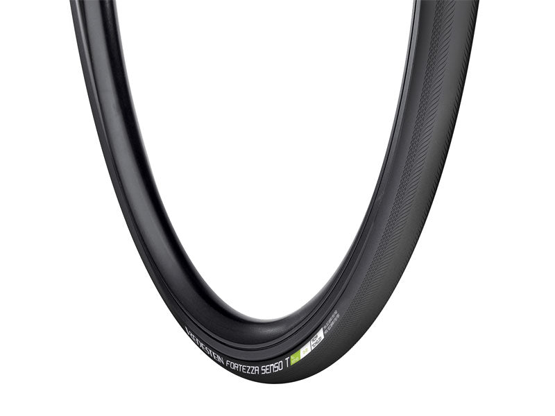VREDESTEIN Fortezza Senso T Allwetter-Schlauchreifen für die Straße, 700 x 28 C, Pannenschutzeinlage, TPI290, 300 g, Schwarz