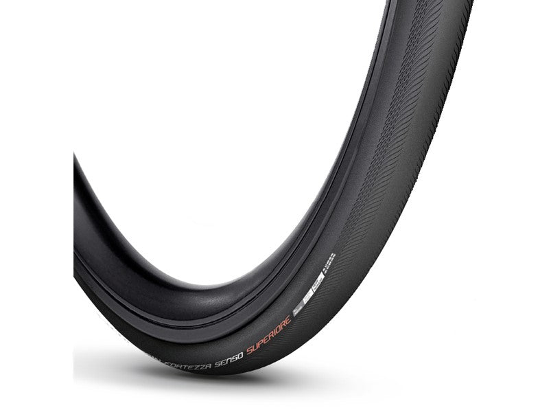 VREDESTEIN Fortezza Senso Superiore Straßenreifen, 700x28C (28-622), faltbar, TPI320, 280 g, Schwarz
