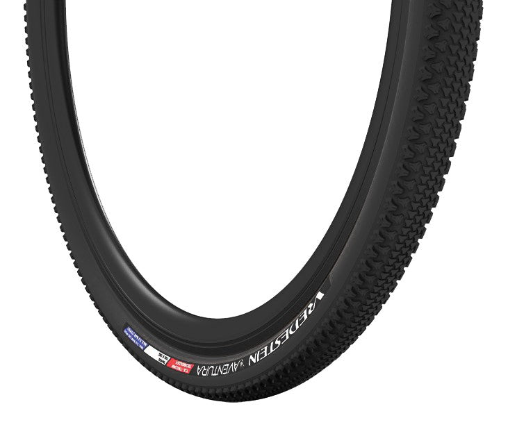 VREDESTEIN Aventura Schotterreifen, 700x38C (38-622), faltbar, TPI120, 450 g, TLR, Schwarz