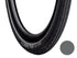 VREDESTEIN Classic Tour City-/Trekkingreifen, 28x1,50 (40-622), Draht, Pannenschutzeinlage, Schwarz-Grau + Reflex