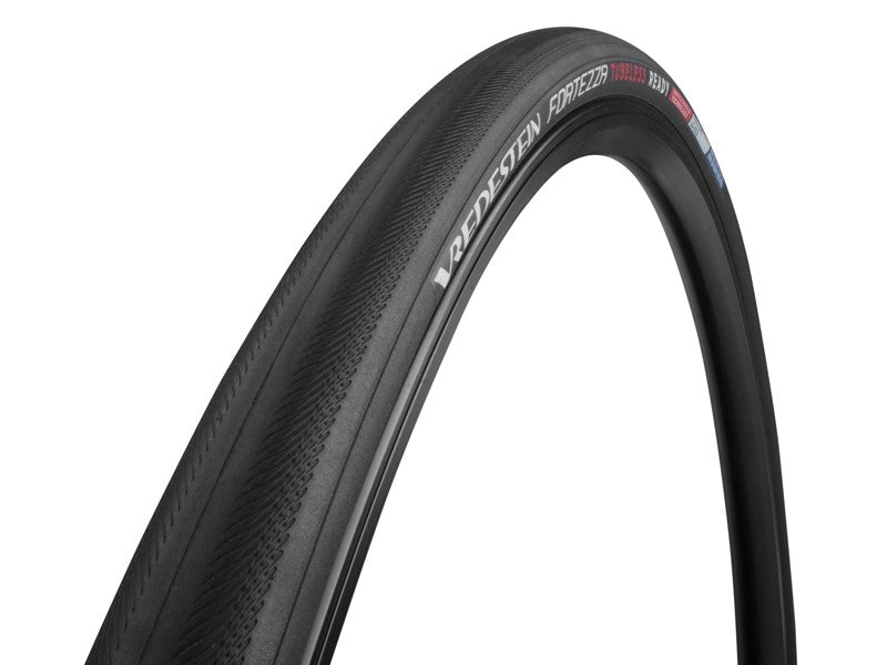 VREDESTEIN Fortezza Straßenreifen, 700x25C (25-622), faltbar, TPI120, 290 g, TLR, Schwarz