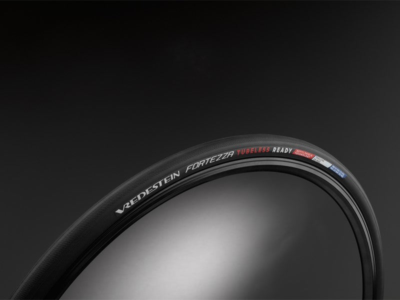 VREDESTEIN Fortezza Straßenreifen, 700x25C (25-622), faltbar, TPI120, 290 g, TLR, Schwarz