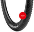 VREDESTEIN Spotted Cat Superlite MTB-Reifen, 29x2,00 (50-622), faltbar, TPI120, 475 g, Schwarz