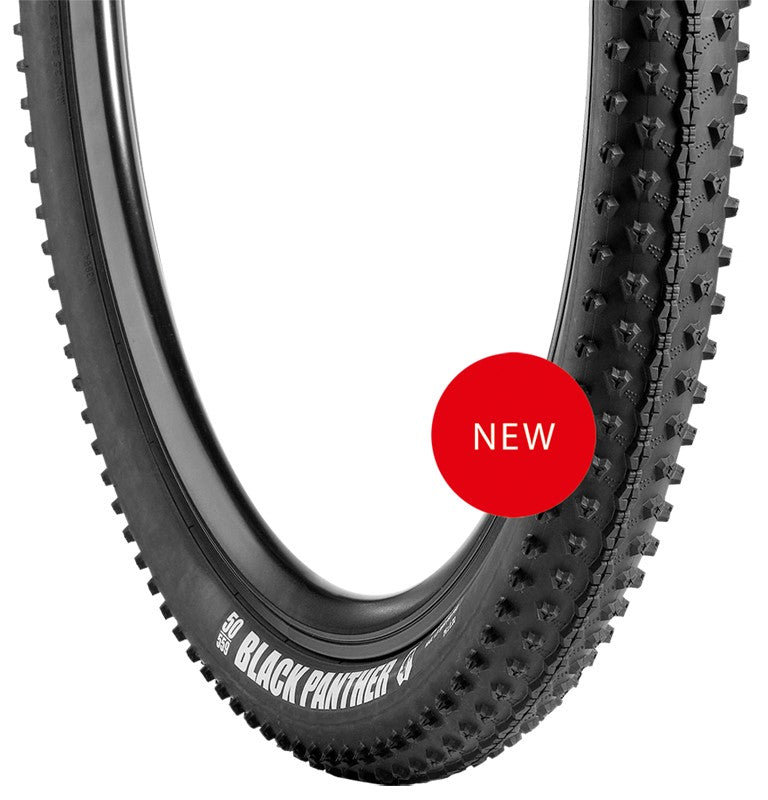 VREDESTEIN Black Panther Heavy Duty MTB-/E-Bike-Reifen, 29 x 2,20 (55-622), faltbar, TPI120, 730 g, TRL, Schwarz