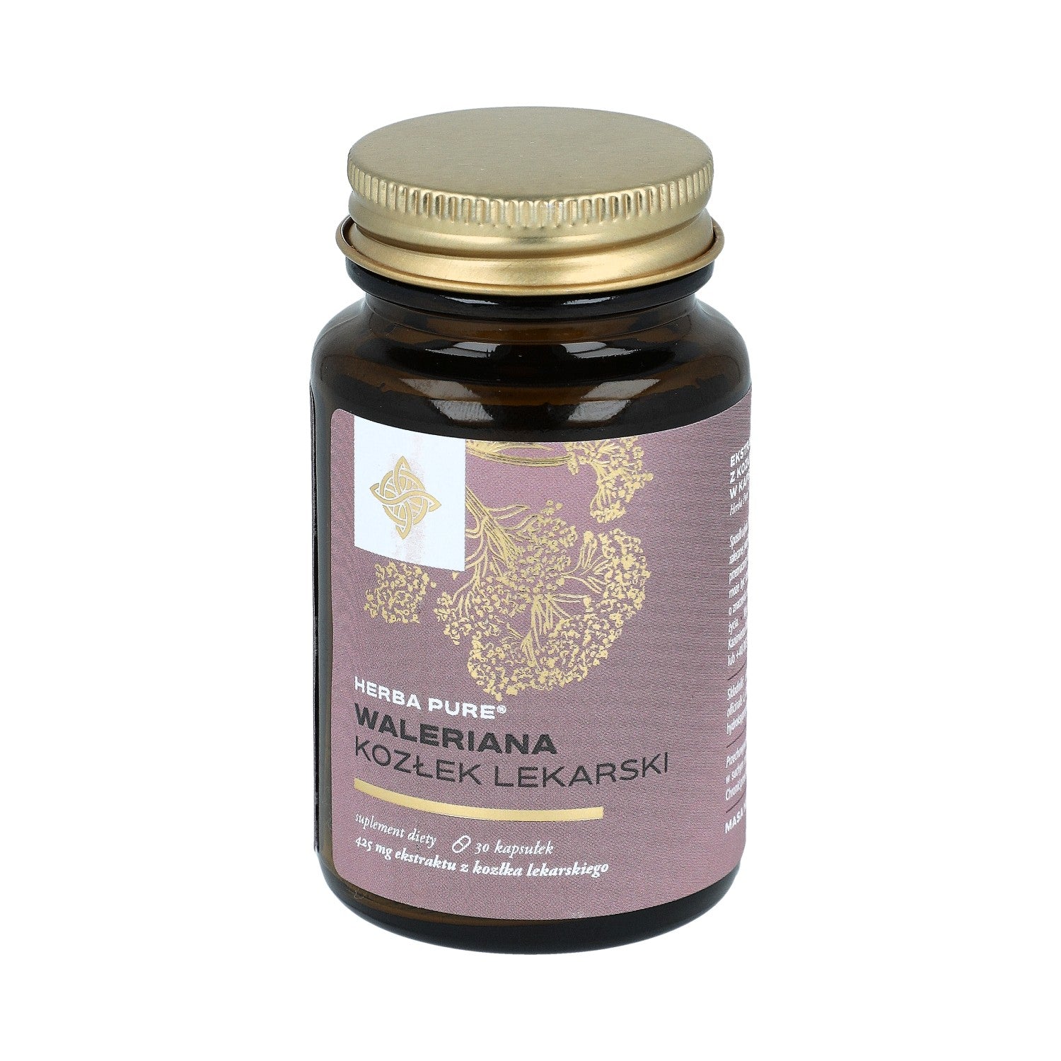 HERBAMEDICUS - Valerina Baldrianwurzelextrakt 425 mg, 30 Kapseln