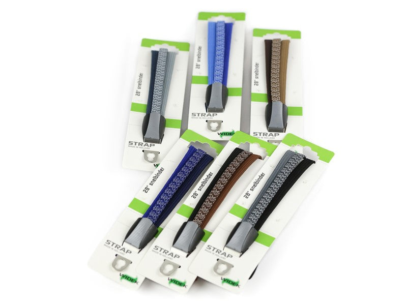 WIDEK TRIO STRAPS RETRO COLLECTION Kofferraumgurt, Gummi, Farbmischung, Box mit 12 Stück.