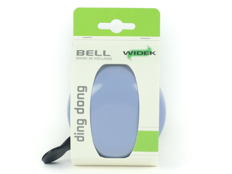 Fahrradklingel WIDEK DING DONG UNI-COLORS blau glänzend 1 Stk.