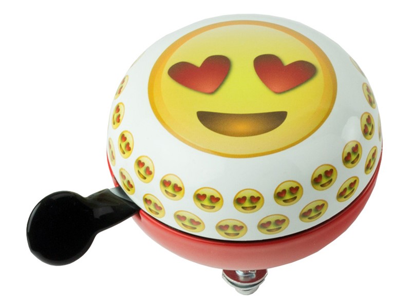 WIDEK DING DONG EMOTICONS Heart Eyes Fahrradklingel 1 Stk.