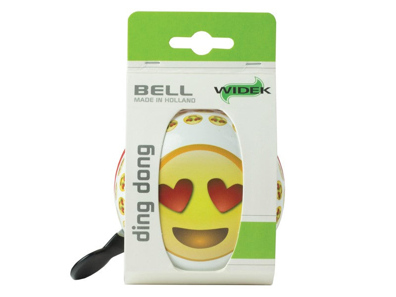 WIDEK DING DONG EMOTICONS Heart Eyes Fahrradklingel 1 Stk.