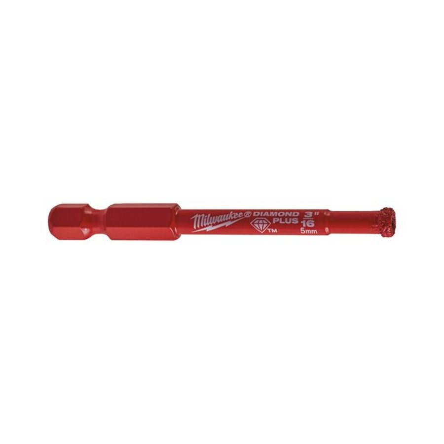 MILWAUKEE-KRONE MIT GELÖTETEM DIAMANT, ERHÖHUNG 5 mm