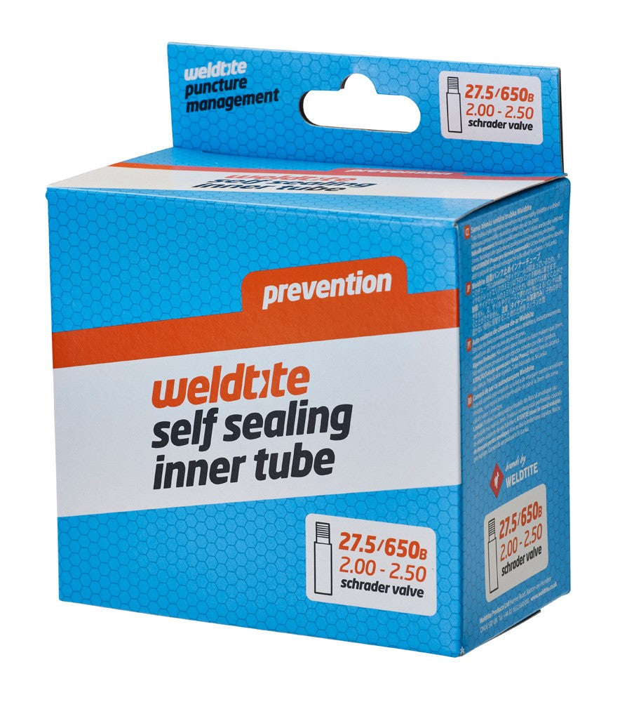 WELDTITE Selbstdichtender Schlauch 27,5"/650B x 2,00 - 2,50 Schrader