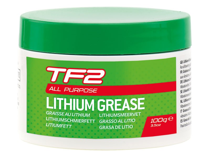 WELDTITE TF2 Allzweck-Lithiumfett Tube 100 g (Steuersatz, Tretlager, Naben, Pedale)