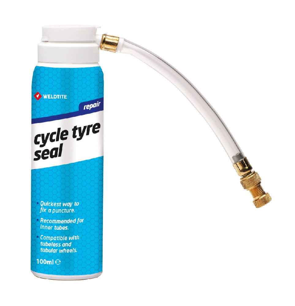 WELDTITE CYCLE TYRE SEAL Reparatur- und Fülldichtmittel für Schläuche 100 ml