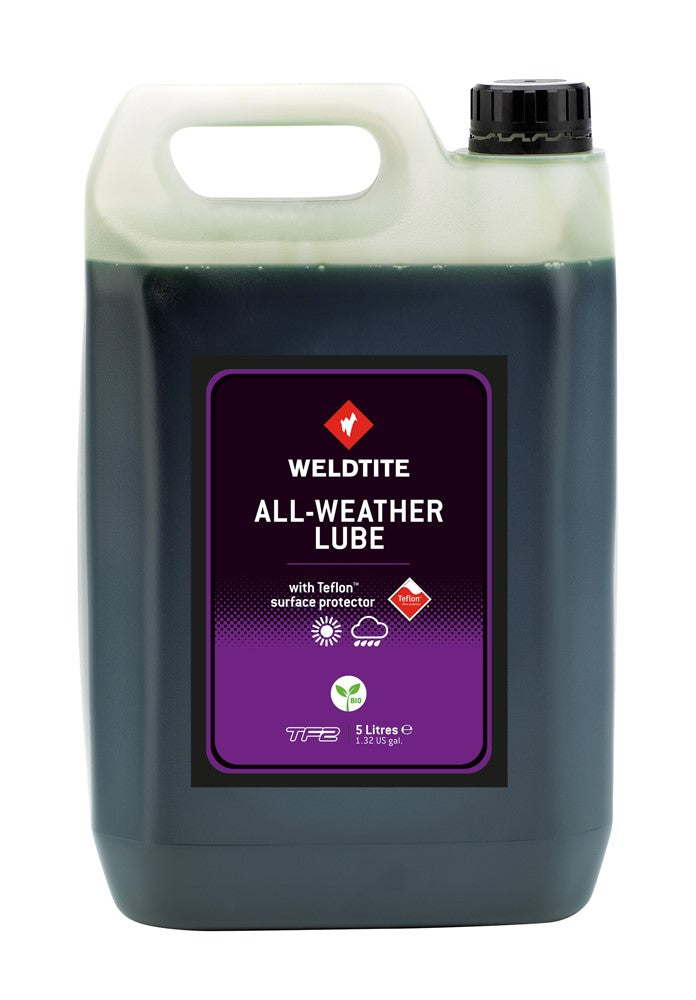 WELDTITE ALL-WEATHER LUBE WITH TEFLON™ 5L Kettenöl (trockene und nasse Bedingungen)