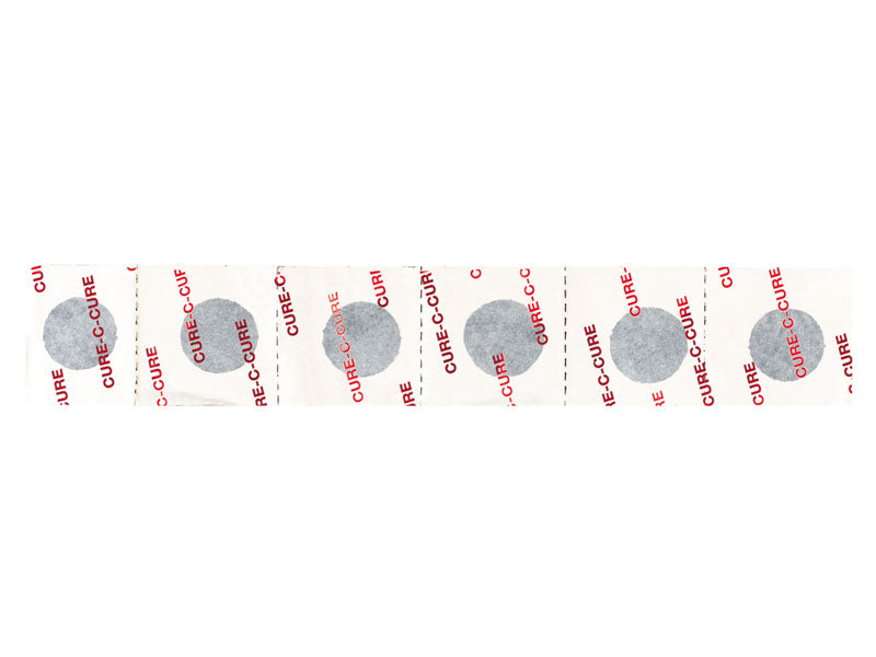 Satz Flicken mit konischem Profil für schmale WELDTITE Narrow Profile Road-Schläuche (Blister 6x Flicken), Box mit 50 Stück.