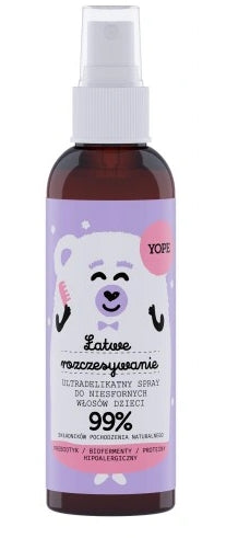 YOPE - Yope, Ultrasanftes Haarspray für Kinder, 150 ml