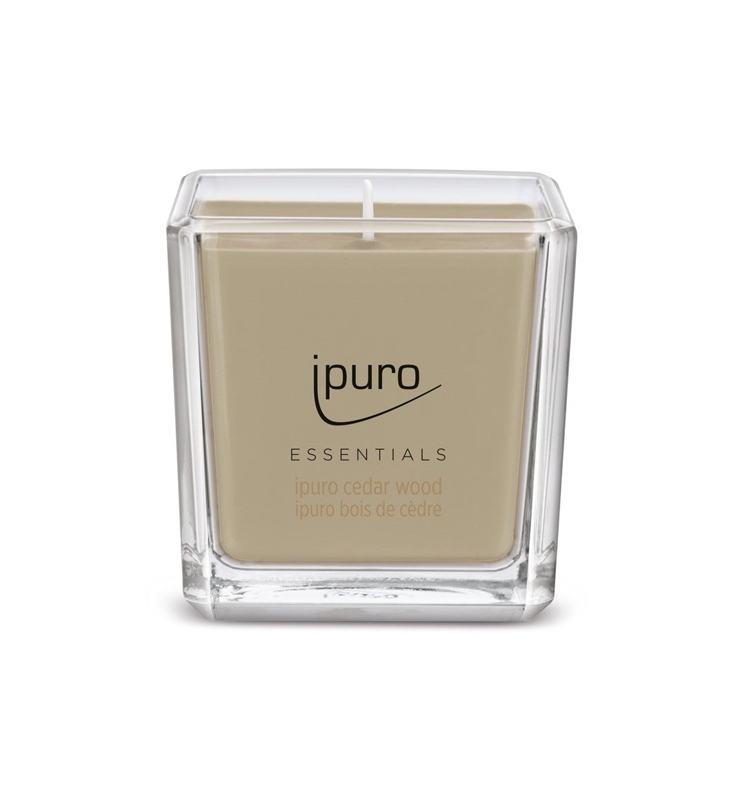 ipuro Essentials Kerze 125 g CEDAR WOOD