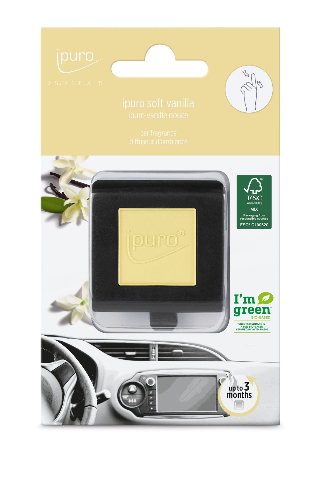 ipuro Essentials Auto-Duft SOFT VANILLA